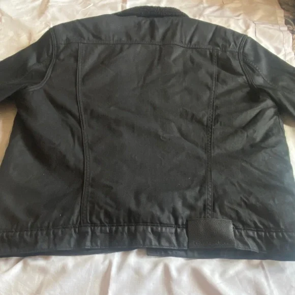 Calvin Klein Classic Trucker Sherpa Denim Jacket - Picture 3 of 4